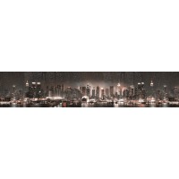 Кухонный фартук НОЧНОЙ ГОРОД ПОСЛЕ ДОЖДЯ